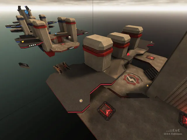 Arena image published by q3.pieter.com for the 13vast map.